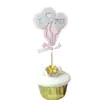 Joyería para Pastel Inserto Decorativo Lazo TEQUIERO Inserto de Globo Fiesta del Día de San Valentín Tienda de Repostería Plug-in