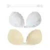 Almohadillas para Sujetador Invisibles de Encaje Transfronterizo, Protectores de Pezón Transparentes, Parches de Ropa Interior Sin Tirantes Push-Up para Vestido de Novia