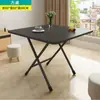 Mesa Dobrável, Mesa de Jantar Dobrável, Mesa de Estudo para Quarto de Dormitório, Mesa de Jantar Doméstica, Mesa para Exterior, Ampliada e Reforçada para Uso em Feiras