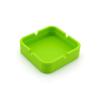 Cenicero de silicona de alto valor de color cuadrado personalizado de 8.3 cm para el hogar, taza creativa para cigarrillos, resistente a altas temperaturas, estuche para cigarrillos, logotipo