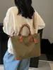 Bolsa Tote de Grande Capacidade 2025 Nova Bolsa de Mão Versátil Bolsa de Ombro de Moda de Alta Qualidade Bolsa de Viagem