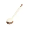 Esfregão de Panela Espesso com Cabo Longo, Escova Doméstica para Limpeza de Panelas e Louças, Removedor Poderoso de Manchas de Pia, Protege as Mãos