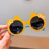 Gafas de Sol de Moda de Niña Gato con Lazo de Dibujos Animados Gafas de Sol para Bebé Protección Solar Gafas de Protección UV