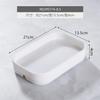 A5 Melamina Imitação Porcelana Haidilao Empilhável Panela Quente Louça Retangular Prato de Acompanhamento Buffet Prato de Churrasco Coreano