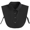 Fábrica de Cuellos Falsos para Mujer Otoño e Invierno Blanco Cuello Puntiagudo Combinación Universal Cuello de Camisa Combinación Suéter Camisa Base Interior Cuello Falso