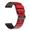 Adecuado para Samsung/Huawei/Xiaomi Watch Series Correa de Reloj de Silicona con Patrón de Piano Bicolor 22mm Universal
