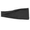 Faixa de Cabeça Esportiva para Corrida e Fitness para Homens e Mulheres Yoga Absorvente de Suor Antiperspirante Faixa Lenço de Cabeça Elástico Lenço de Cabeça de Cor Sólida Faixa de Cabeça de Aba Larga