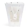 Directo de fábrica ventana trapezoidal ramo de flores empaque ventana bolsa de regalo transparente caja de flores bolso de mano