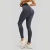 Novas Calças Base Camada Outerwear Fitness Yoga Esportiva Cintura Alta Controle de Barriga Levanta Bumbum Femininas Corrida Casual Sem Marcas Embaraçosas Calças de Yoga