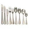 Juego de Cubiertos 1010 de Acero Inoxidable 304 para Hotel y Restaurante, Incluyendo Cuchillo para Bistec, Tenedor, Cucharita de Té, Cuchara de Postre, Tenedor de Fruta y Cuchara Redonda