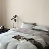 Juego de Ropa de Cama Jacquard de Lujo Ligero Todo Algodón de Cuatro Piezas Funda de Edredón Estilo Nuevo de Algodón Puro Juego de Sábanas de Tres Piezas Ropa de Cama Universal para las Cuatro Estaciones Sábana Ajustable