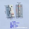 Foshan fábrica de bisagras bisagra pequeña de 40 mm de largo bisagra para accesorios de chasis de caja de madera bisagra pequeña soldadura de hierro Hoja de Loto Venta al por mayor