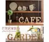 Adornos de Escritorio de Alfabeto Inglés Coloridos de Madera DIY Decoración del Hogar Accesorios para Fotografía Decoraciones de Pared para Bar Cafetería