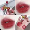 Amostra de batom matte aveludado soft mist desbota B101 batom que não gruda na xícara outono e inverno estudantes branco alto