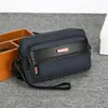 Bolso de Mano Transfronterizo para Hombre con Múltiples Bolsillos, Bolso de Mano de Negocios con Textura de Alta Calidad, Resistente al Desgaste, Ligero, Bolso Cruzado de un Solo Hombro para Hombre