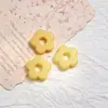Dopamina Hueco Flor Pequeña Flor de Cinco Pétalos Agujero Grande Cuenta de Vidrio DIY Collar Pulsera Colgante Accesorios En Stock Envío 48h
