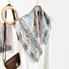 Pañuelo de Cabeza Fino Versátil Nuevo para Primavera, Otoño, Verano 2026, Bufanda Decorativa Profesional para Cuello, Bufanda de Seda Genuina para Mujer