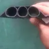 Barreiras de Som para Ferrovias de Alta Velocidade e Rodovias, Tiras de Borracha EPDM, Tiras de Vedação Acústica e Amortecedoras para Pontes e Metrôs, Forte Resistência às Intempéries