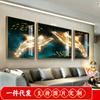 Ponto Cruz 2019 Novo Simples Moderno Abstrato Golfinho Diamante Triptíco Pintura Diamante Bordado Diamante Sala de Estar 5d