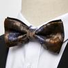 Gravata Borboleta Masculina Noivo Vestido de Casamento Roupa Formal de Negócios Gravata Borboleta Jacquard Acessórios para Festa de Casamento Masculino