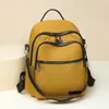 Coleção de outono 2026 transfronteiriça: mochila feminina, estilo coreano, versátil, fashion, moderna e casual estilo europeu e americano