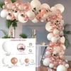 Balões Decorativos Macaron Coloridos Mistos Decoração de Parede de Fundo Casamento Aniversário Arranjo Conjunto de Balões de Látex