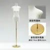 Accesorios para tienda de ropa estilo coreano nuevo maniquí de medio cuerpo cuerpo plano pecho pequeño soporte de exhibición ropa de mujer