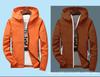 Abrigo de primavera y otoño para hombre, chaqueta con capucha informal coreana de talla grande, cortavientos con logotipo de una generación de cabello