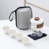 Juego de té de viaje Traje Taza Express Una Olla Cuatro Tazas reunión anual Festival regalo de negocios juego de té portátil para exteriores regalo