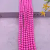 Cuentas de piedra volcánica de color de 8 mm cuentas cuentas accesorios para joyería DIY productos semiacabados hechos a mano fabricantes al por mayor