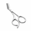 Tijeras para cejas de acero inoxidable 2 en 1 transfronterizas, portátiles, para belleza, antiarañazos, recortador de cejas, peine para cejas de doble uso, herramienta de maquillaje, tijeras