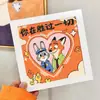 Cidade Animal Pintura de Adesivo de Diamante DIY Kit de Material Artesanal para Aliviar o Tédio e Alívio do Estresse Brinquedo Adesivo de Desenho Animado Pintura