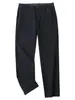 Pantalones casuales para hombre con algodón de Xinjiang, con corte recto, tejido grueso para otoño e invierno, alta elasticidad, resistentes a las arrugas y diseño de pierna recta.. Modelo: 6W234