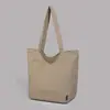 Bolso Tote de Estilo Casual Simple de Comercio Exterior para Mujer 2025 Nueva Textura Versátil Estudiante Clase Gran Capacidad Bolso de Hombro