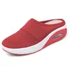 Nuevas Pantuflas de Mujer Verano 2024 Talla Grande Suela Gruesa Medio Arrastre Mujer