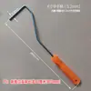 Huadehao Jia Shi Rodillo Pequeño para Pintar de 4 Pulgadas Resistente a Solventes Núcleo de Rodillo para Pulgar Pelo Grueso Pelo Fino Rodillo de Reparación con Pegamento Caliente