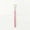 Cepillo Plano de Cerdas Suaves para Mascarilla Pequeño Cepillo de Aplicación Facial Herramienta de Hidroterapia para Salón de Belleza Cepillo de Cerdas Blancas para Mascarilla de Arcilla