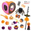 Resumen Traje de juguetes de túnel para gato de Halloween Juguetes interactivos divertidos para gatos Una variedad de juguetes de túnel para gatos que se divierten solos