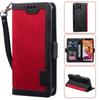 Para IPHONE12mini 11 PRO MAX XR X 876plus S2010 funda de cuero con costuras vintage
