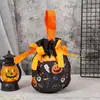Decorações de Sacola de Doces de Halloween Sacola de Abóbora Portátil Crianças do Jardim de Infância Arranjo de Cena de Doces Sacola de Presente Sacola de Pano