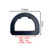 Hebilla de Anilla en D de Plástico Hebilla Semicircular con Forma de D Hebilla de Ajuste con Forma de D Hebilla Triangular para Colgar Hebilla Pentagonal