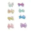 Lazo de tela de malla con lentejuelas ligero, accesorios para el cabello DIY hechos a mano, ropa, zapatos, sombreros, bolsos, muñecas, accesorios decorativos
