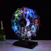 Suporte de Copo de Coquetel Luminoso para Bar KTV Suporte Criativo de Ferro para Taça de Vinho Carregamento Suporte de Copo para Uma Taça
