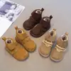2026 Invierno Nuevo Estilo Niñas Moda Infantil Zapatos de Algodón Niños Medianos y Grandes Estudiantes Botas de Nieve Engrosadas Zapatos Retro Birkenstock Venta al por Mayor