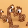 Conjunto Popular de Animais Mini Q-Version Impresso em 3D com Articulações Móveis, Figuras de Animais, Item Quente Transfronteiriço