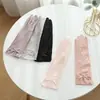 Nuevos Guantes de Protección Solar de Verano para Mujer, Delgados, Elásticos, de Encaje, con Pantalla Táctil, Antideslizantes, Transpirables, Guantes de Protección UV para Conducir