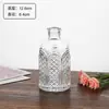 Vaso Pequeno de Luxo Leve Atacado de Alta Qualidade, Conjunto de Arranjo Floral para Mesa de Cabeceira Transparente Estilo Ins, Vaso de Vidro de Boca Pequena