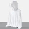 Ropa de verano con protección solar UPF 50 para hombre y mujer, de seda helada, transpirable y antiultravioleta, de secado rápido, fina y para amantes del aire libre.