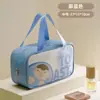 Bolsa de Cosméticos Nueva para Mujer Bolsa de Almacenamiento para Artículos de Tocador para Hombre Impermeable Portátil Bolsa de Almacenamiento de Gran Capacidad Cremallera Dibujos Animados