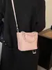 Bolso Bandolera Yuezi 2026 Modelo Nuevo Bolso Cesta Simple Plegado Estilo Coreano Textura de Alta Calidad Gran Capacidad Bolso de Mano Bolso de Hombro